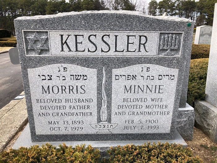 Jewish Double Memorials Wellwood Memorials